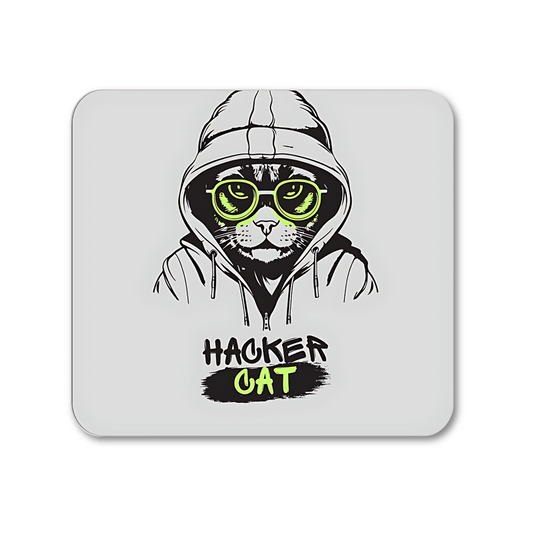 Hacker Cat - Mouse Pad