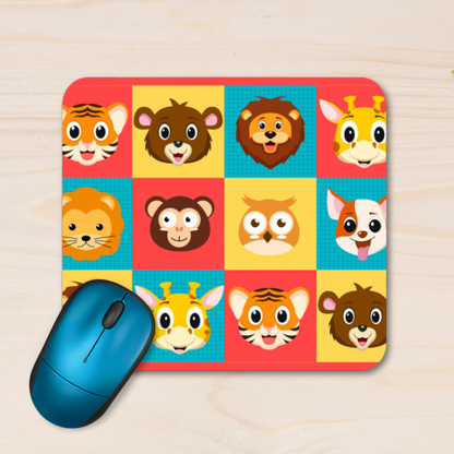 Illustrated Animals - Mouse Pad