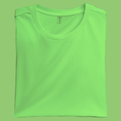 Round neck t shirt - Liril Green