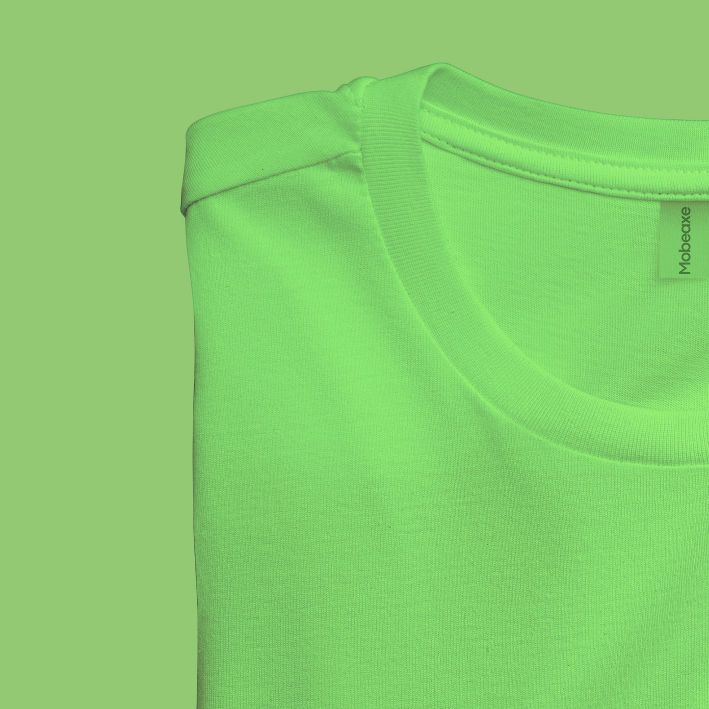 Round neck t shirt - Liril Green