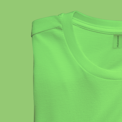 Round neck t shirt - Liril Green