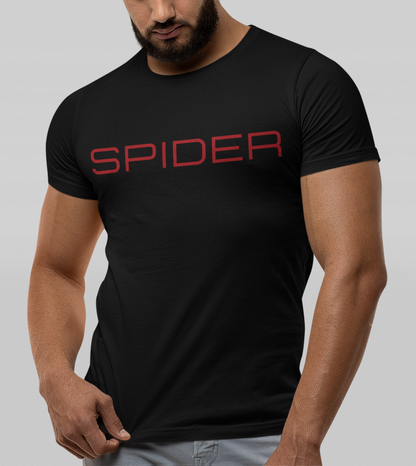 Spider printed t shirt for men