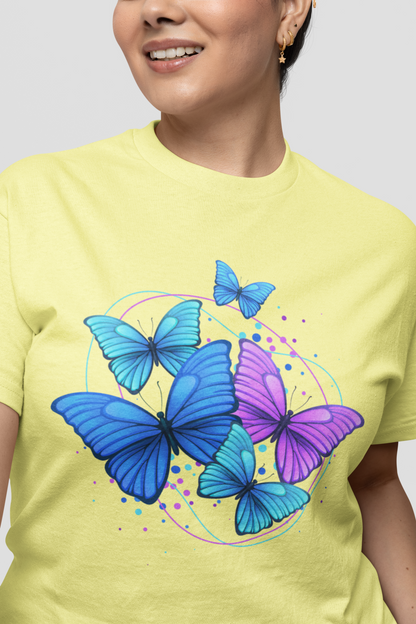 Butterfly Printed T-Shirt