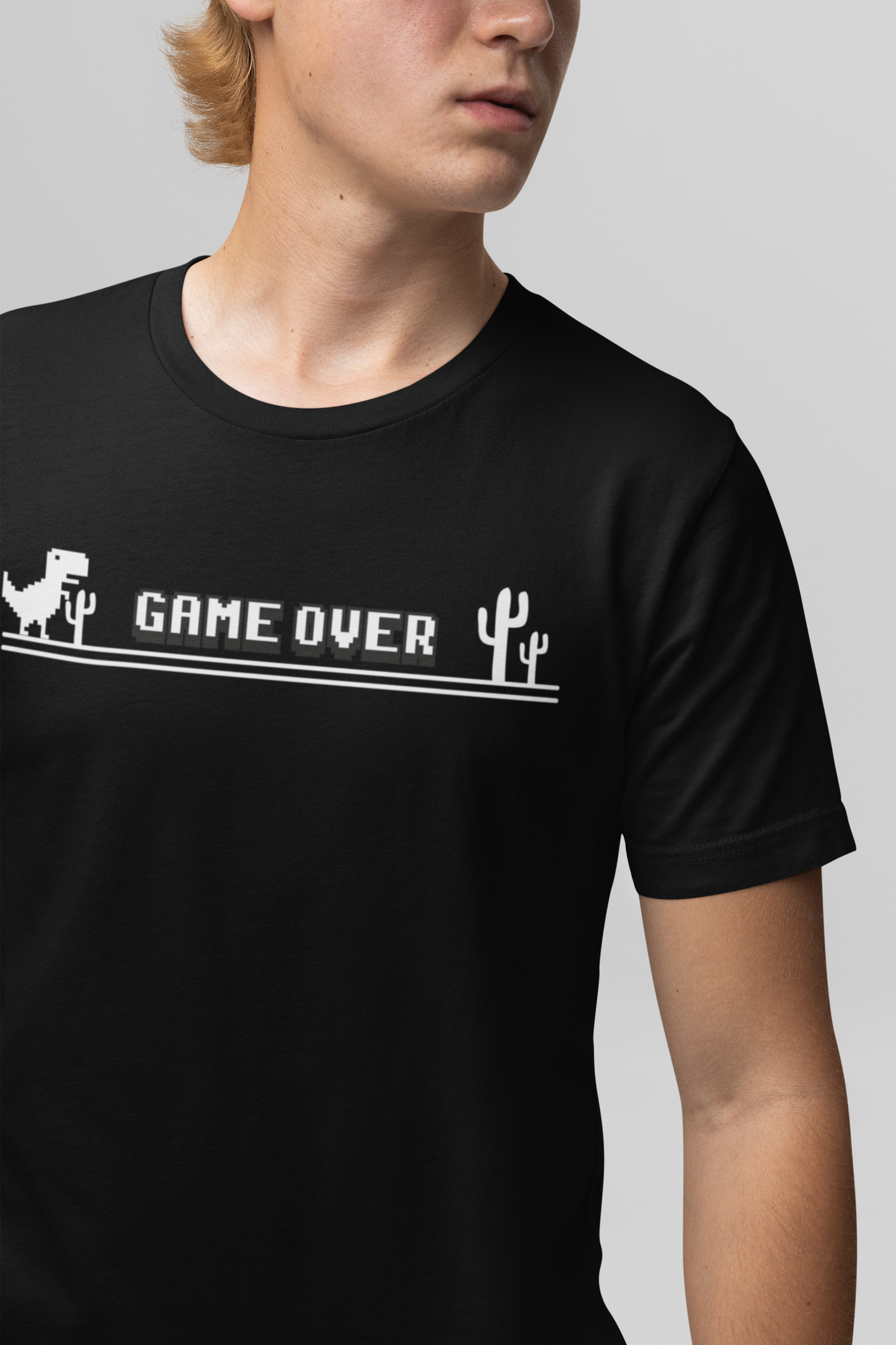 Printed T-Shirt - Game Over