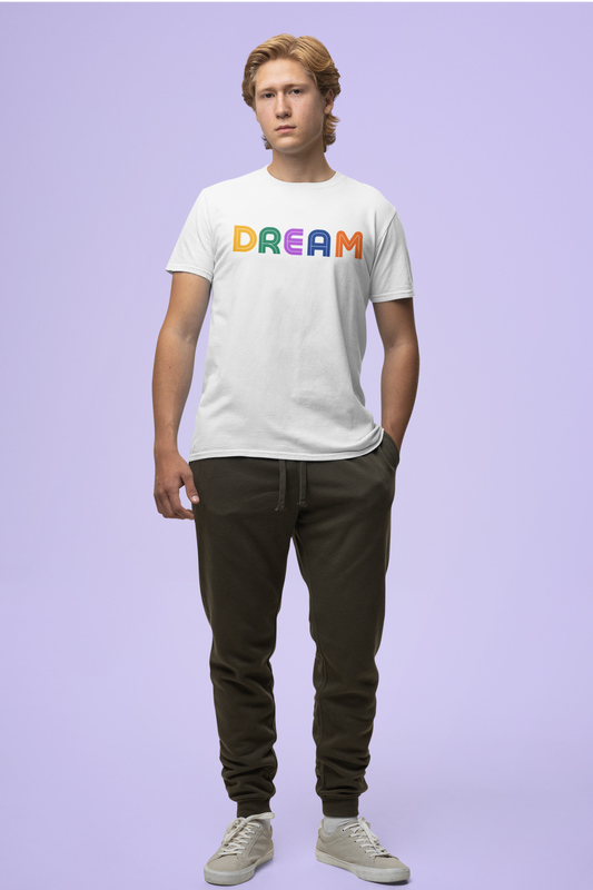 Printed T-Shirt Dream White Color