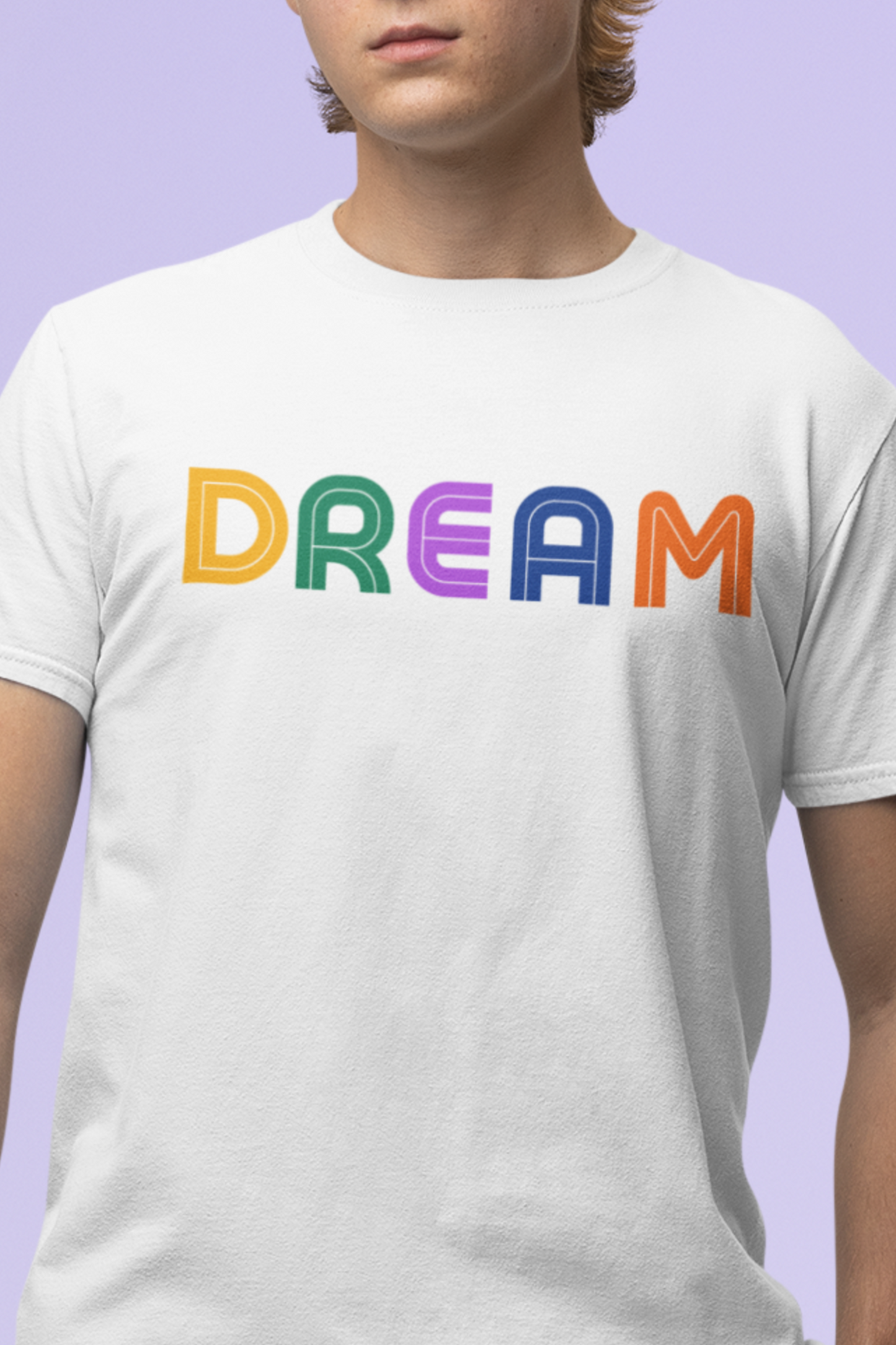 Printed T-Shirt Dream White Color