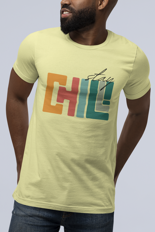 Stay Chill Printed - T-Shirt