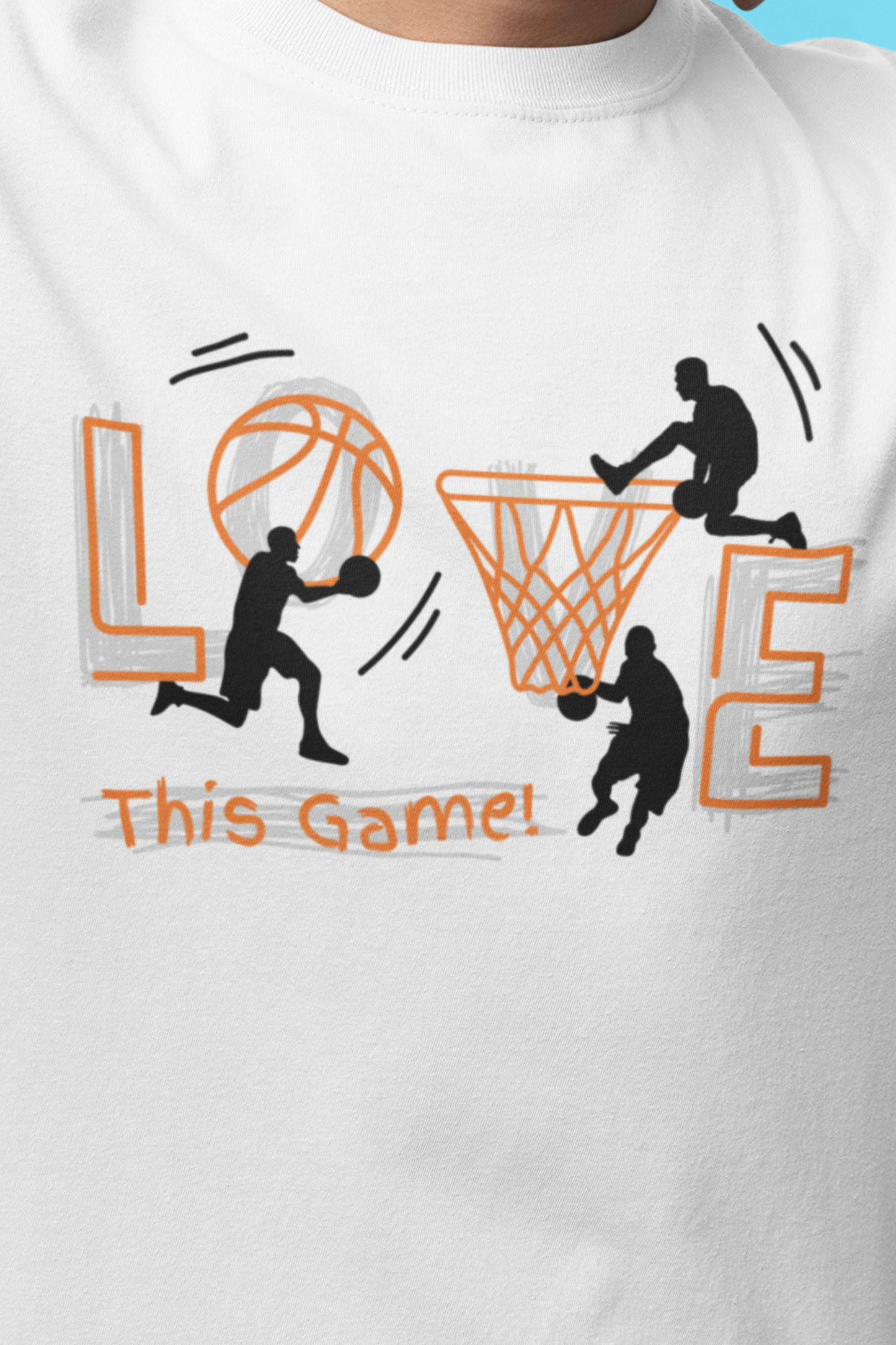 Printed T Shirt Love This Game