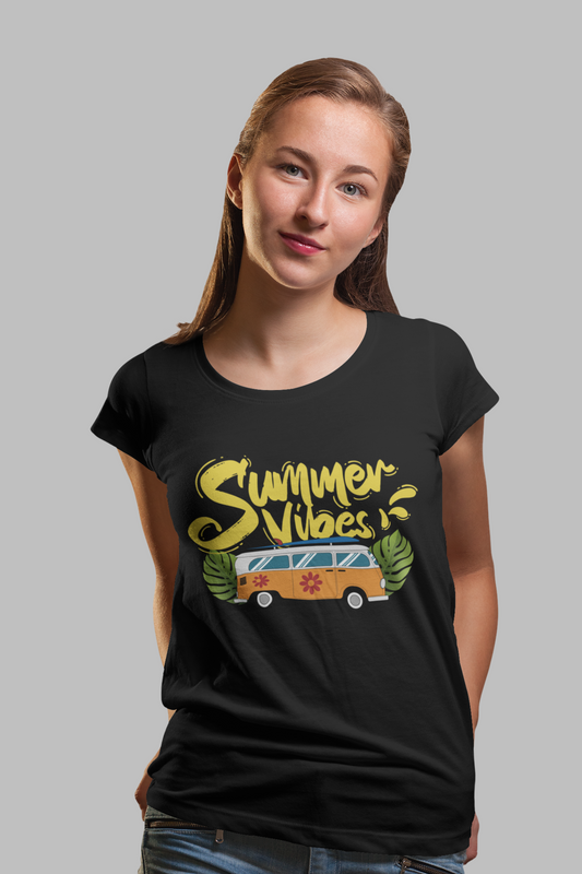 Printed T-Shirt Summer Vibes