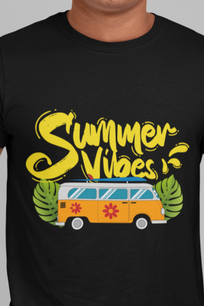 Summer Vibes Printed T-Shirt Regular Fit
