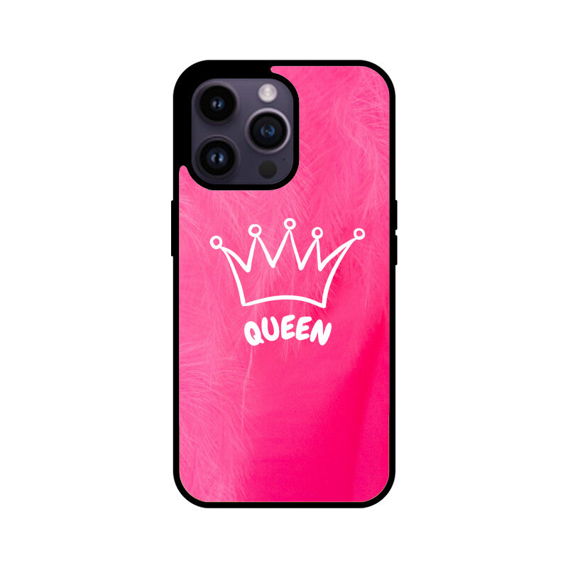 Apple iPhone 14 Pro Max - Pink Background Queen