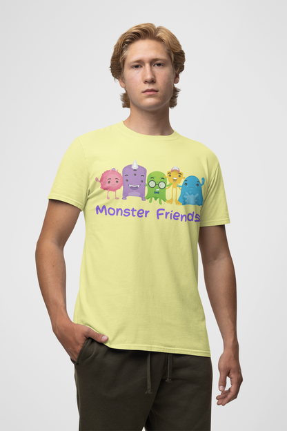 Monster friends Printed T-Shirt