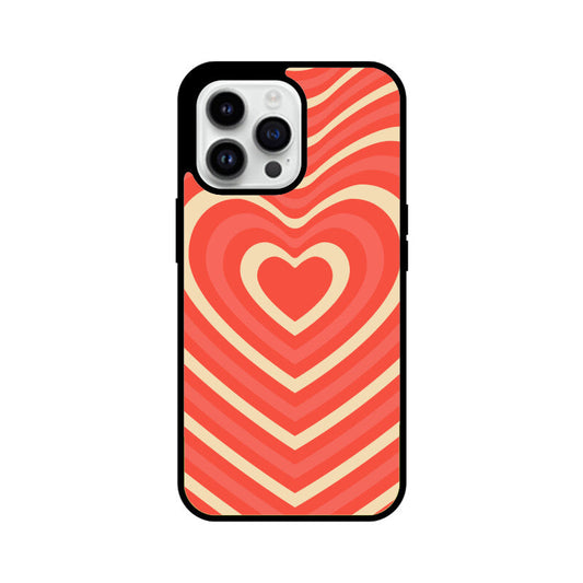 Apple iphone 14 Pro - Groovy Heart Orange