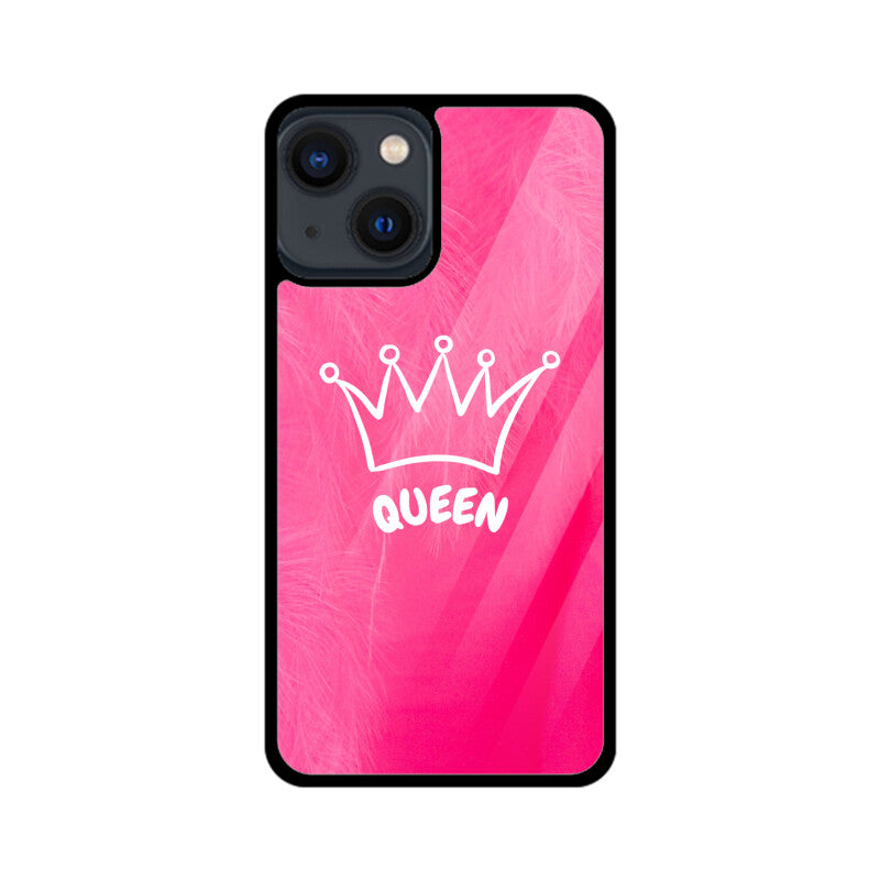 Apple iPhone 13 - Pink Background Queen
