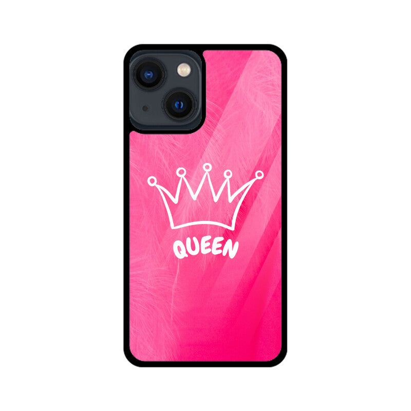 Apple iPhone 13 Mini - Pink Background Queen