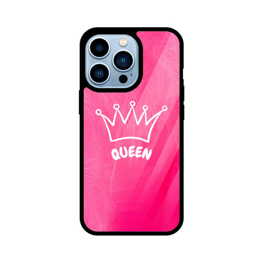 Apple iPhone 13 Pro - Pink Background Queen