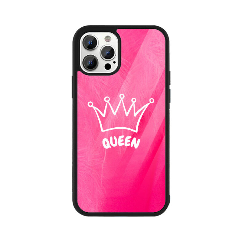 Apple iPhone 13 Pro Max - Pink Background Queen