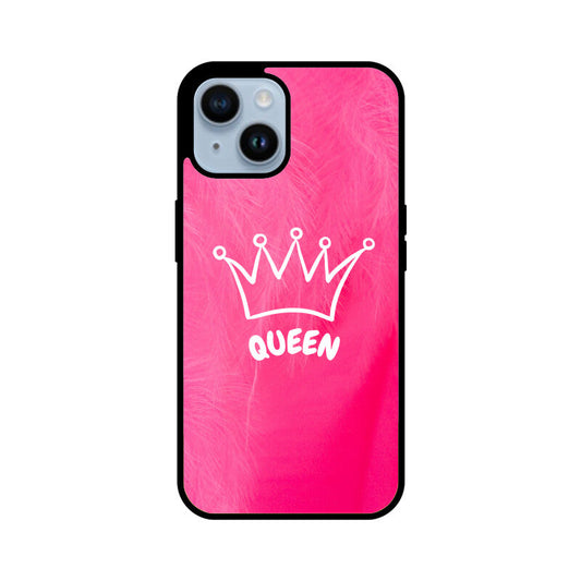 Apple iPhone 14 Plus - Pink Background Queen