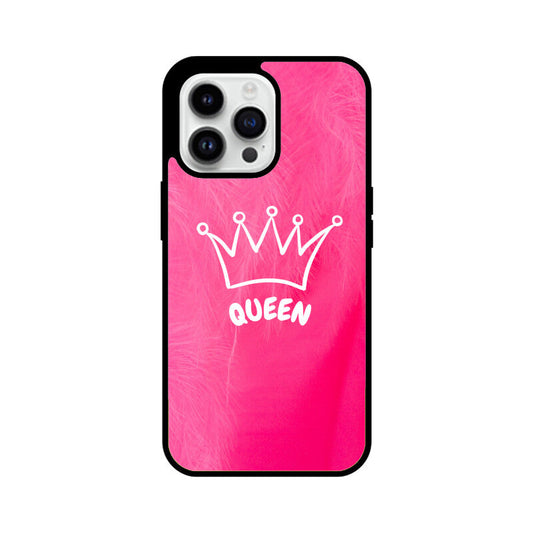 Apple iPhone 14 Pro - Pink Background Queen