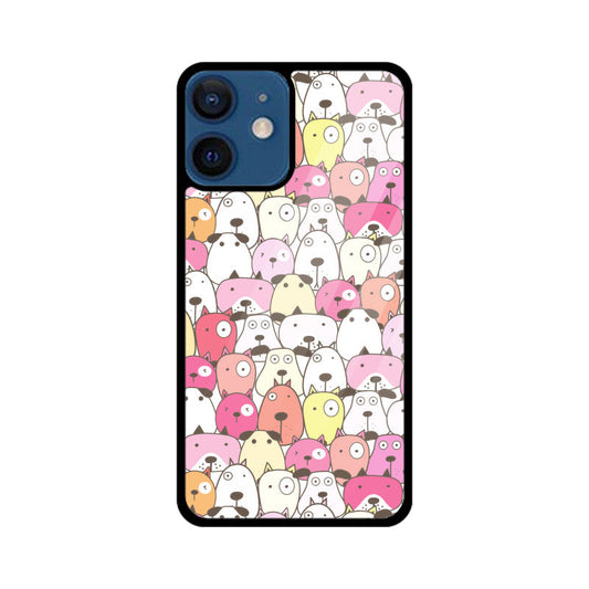Apple iPhone 12 Mini - Cartoon Animals Design